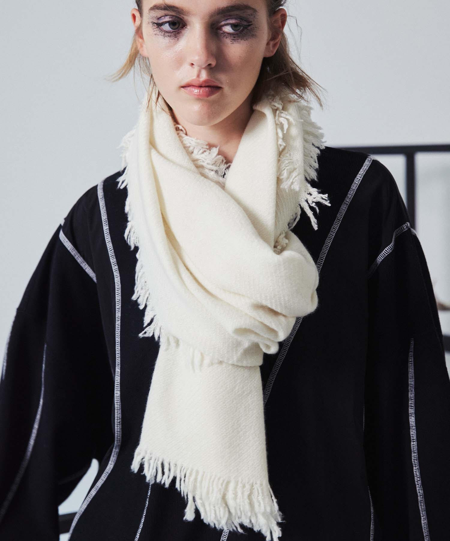 Cashmere Knit Stole