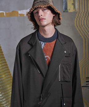 Prime-Over Tielocken Military Twill Coat