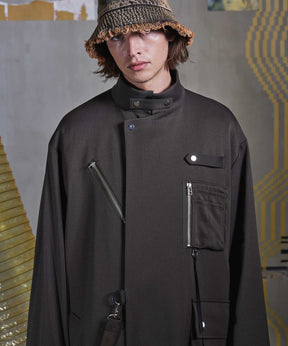 Prime-Over Tielocken Military Twill Coat