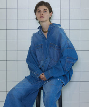 Denim Oversized Shirt