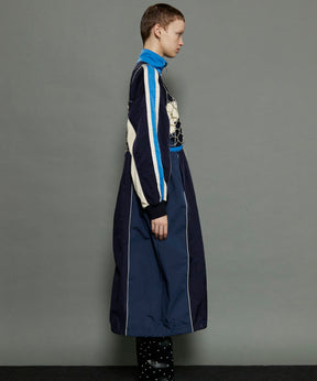 Color Blocking Sporty Coat