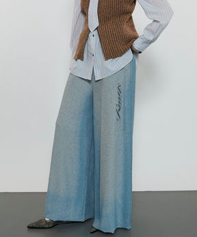 Edge Gradient Wide Pants