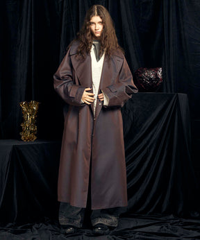 120/2/2 Suvin Cotton Gabardine Prime-Over Ulster Coat