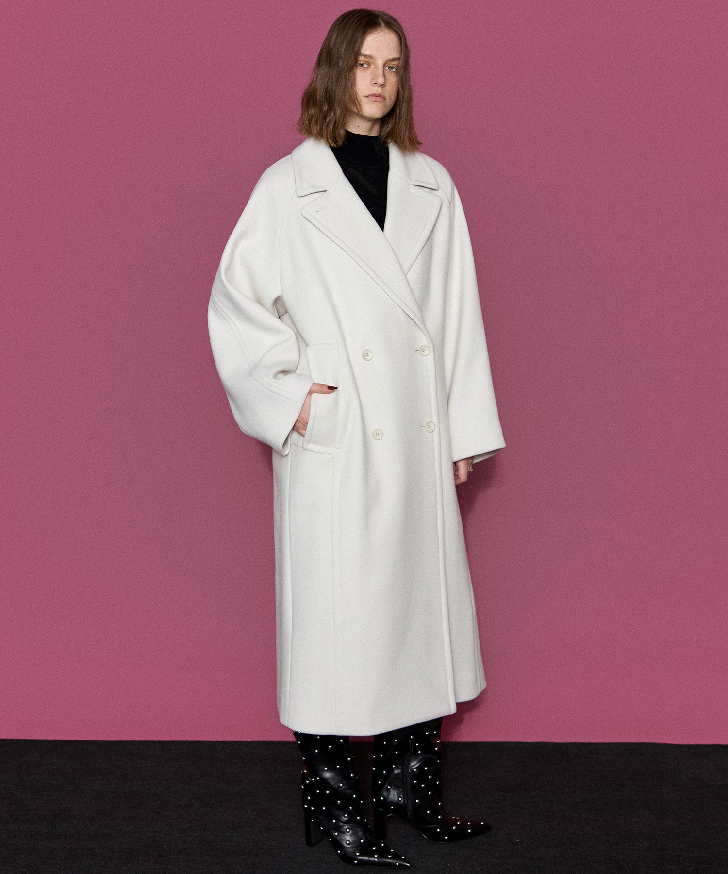 【24WINTER PRE-ORDER】Super140's Long Coat