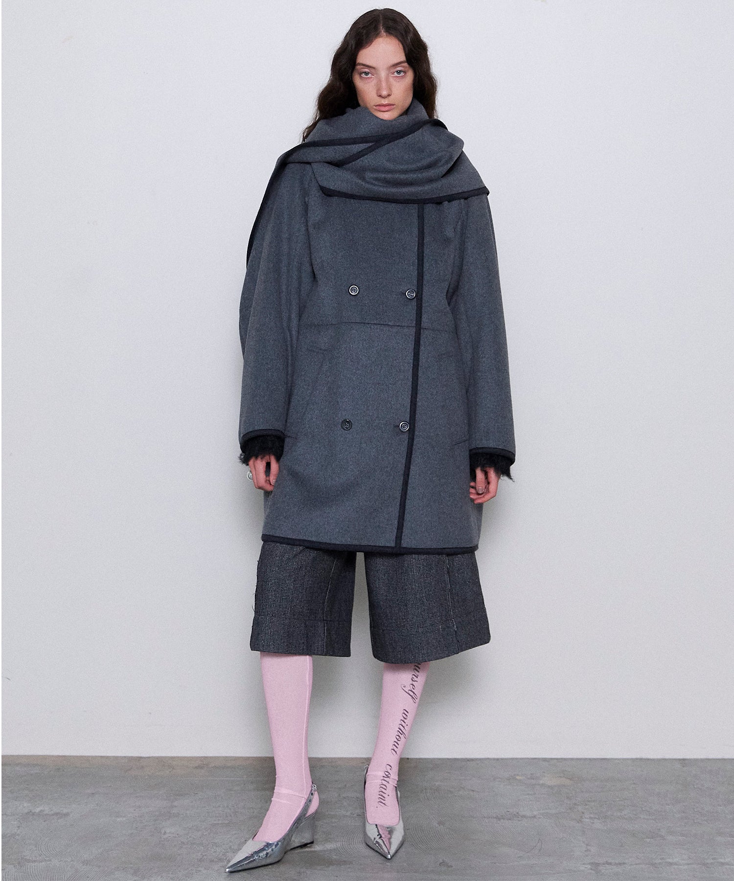 【24WINTER PRE-ORDER】Winter Scarf Tent Coat