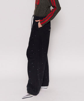 【24WINTER PRE-ORDER】Rhinestone Snow Pants