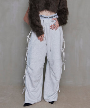 【PRE-ORDER】Side Ribbon Sweatpants