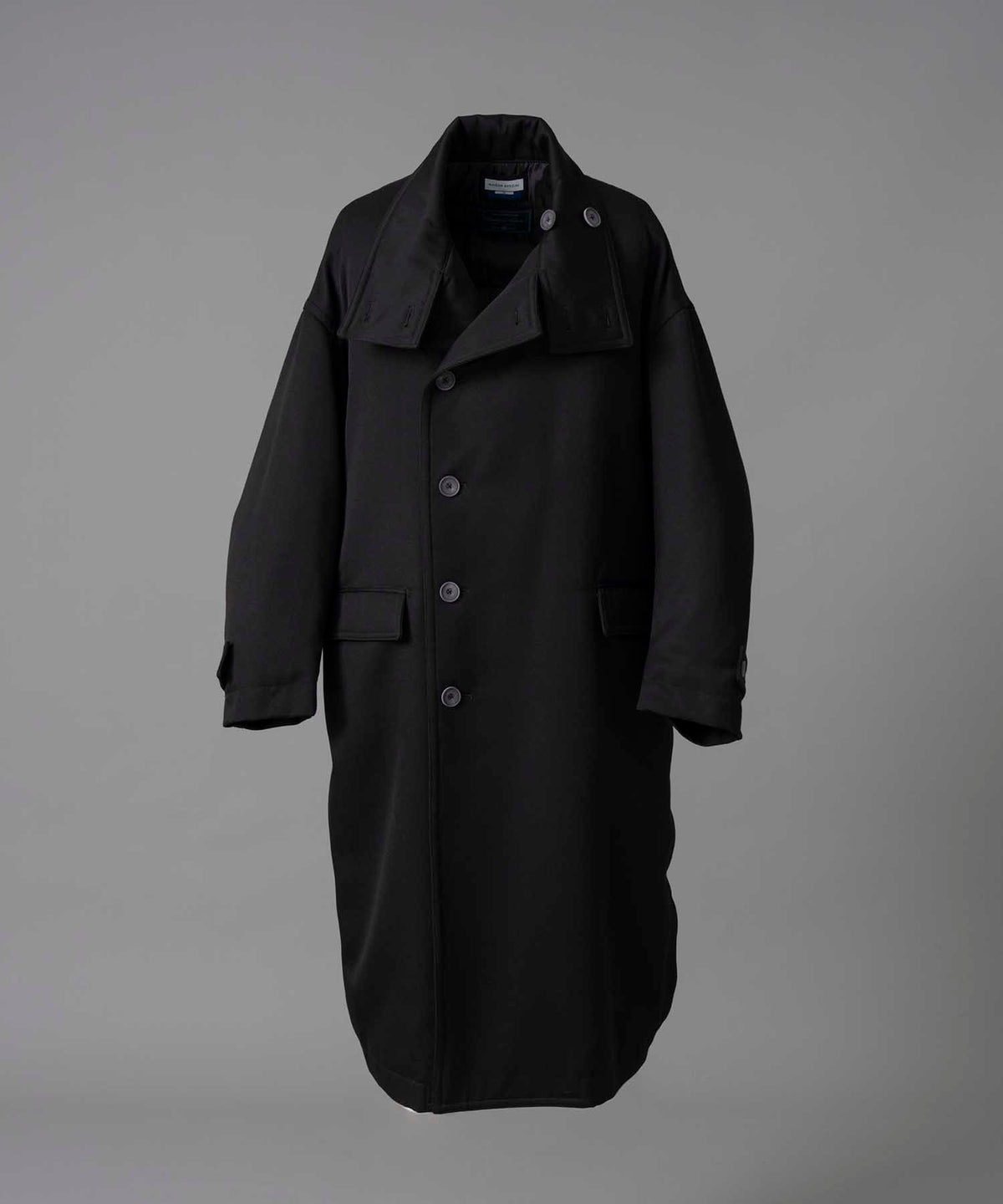 【Italian Dead Stock Fabric】Prime-Over Stand Collar Coat