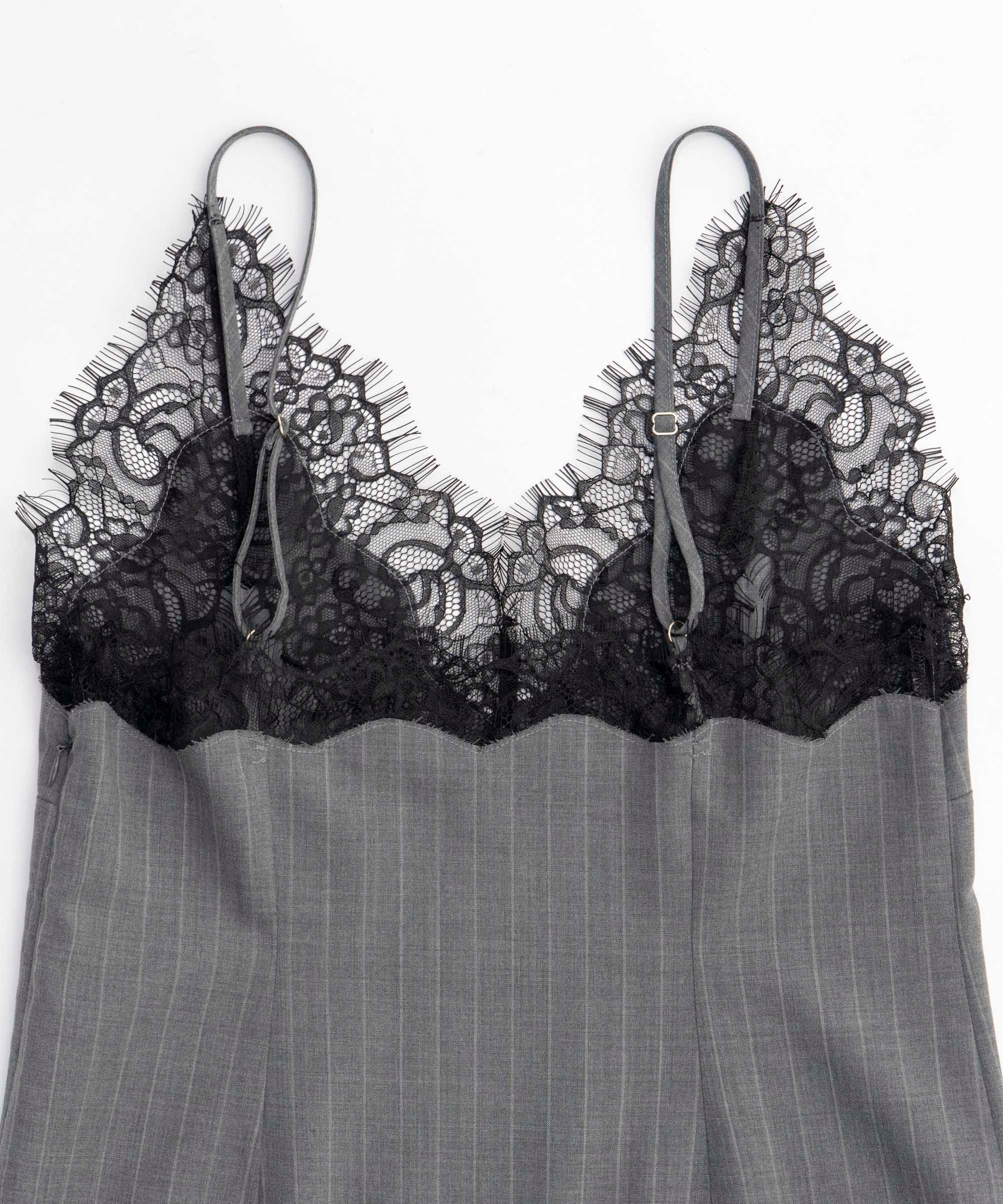 Pinstripe Lace Camisole