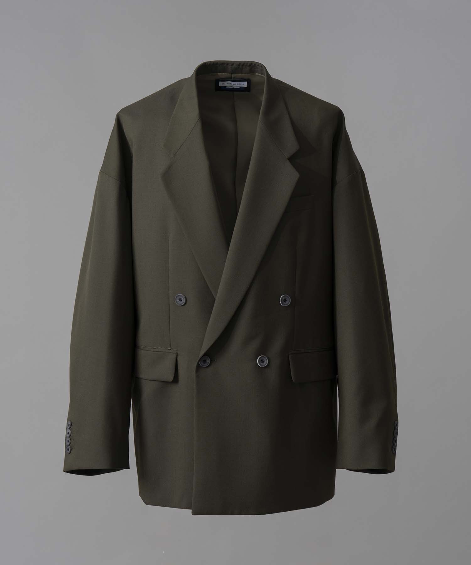 Wool Mix Prime-Over Double Tailored Jacket