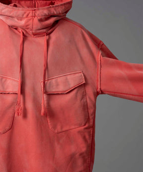 Sandblasting Sweat Prime-Over Salvage Parka