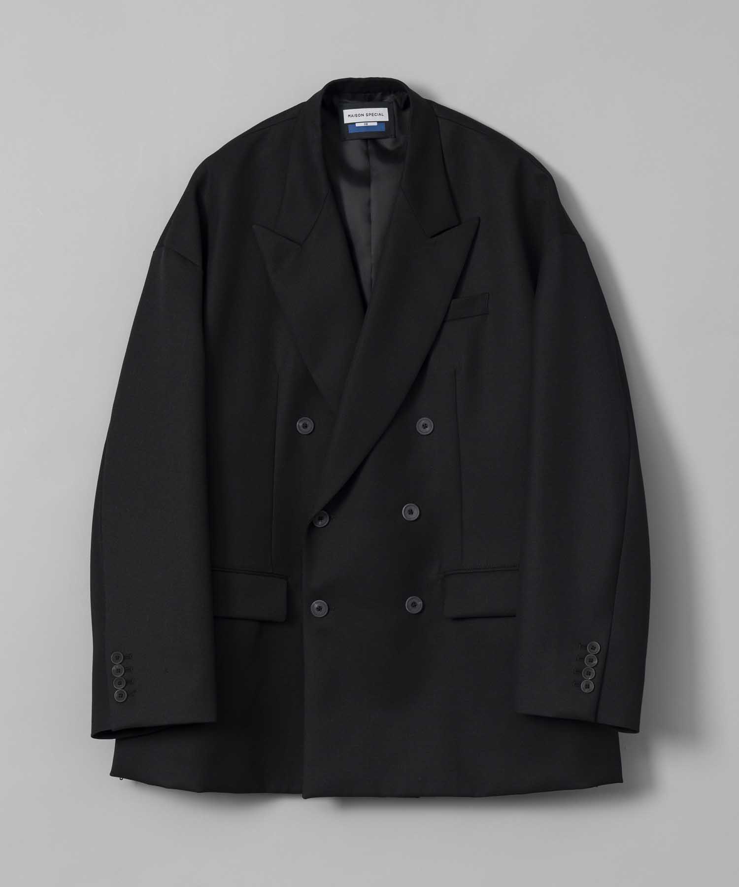 Prime-Over Schonherr Peaked Lapel Double Tailored Jacket