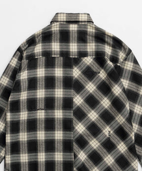 Random Checkered Oversized Shirt