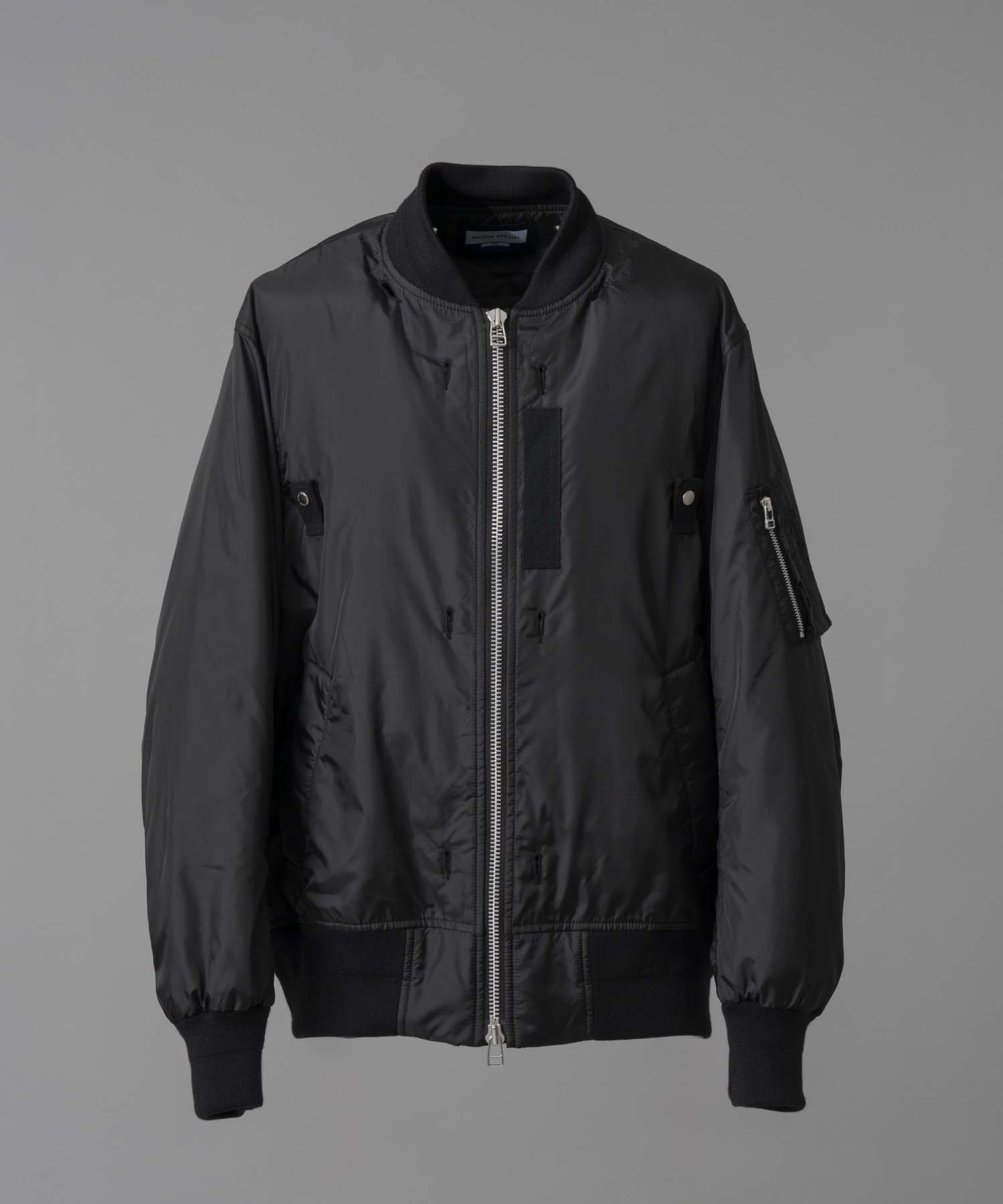 【24AW PRE-ORDER】Prime-Over M-65 Mods Coat Combined With MA-1 Flight Jacket