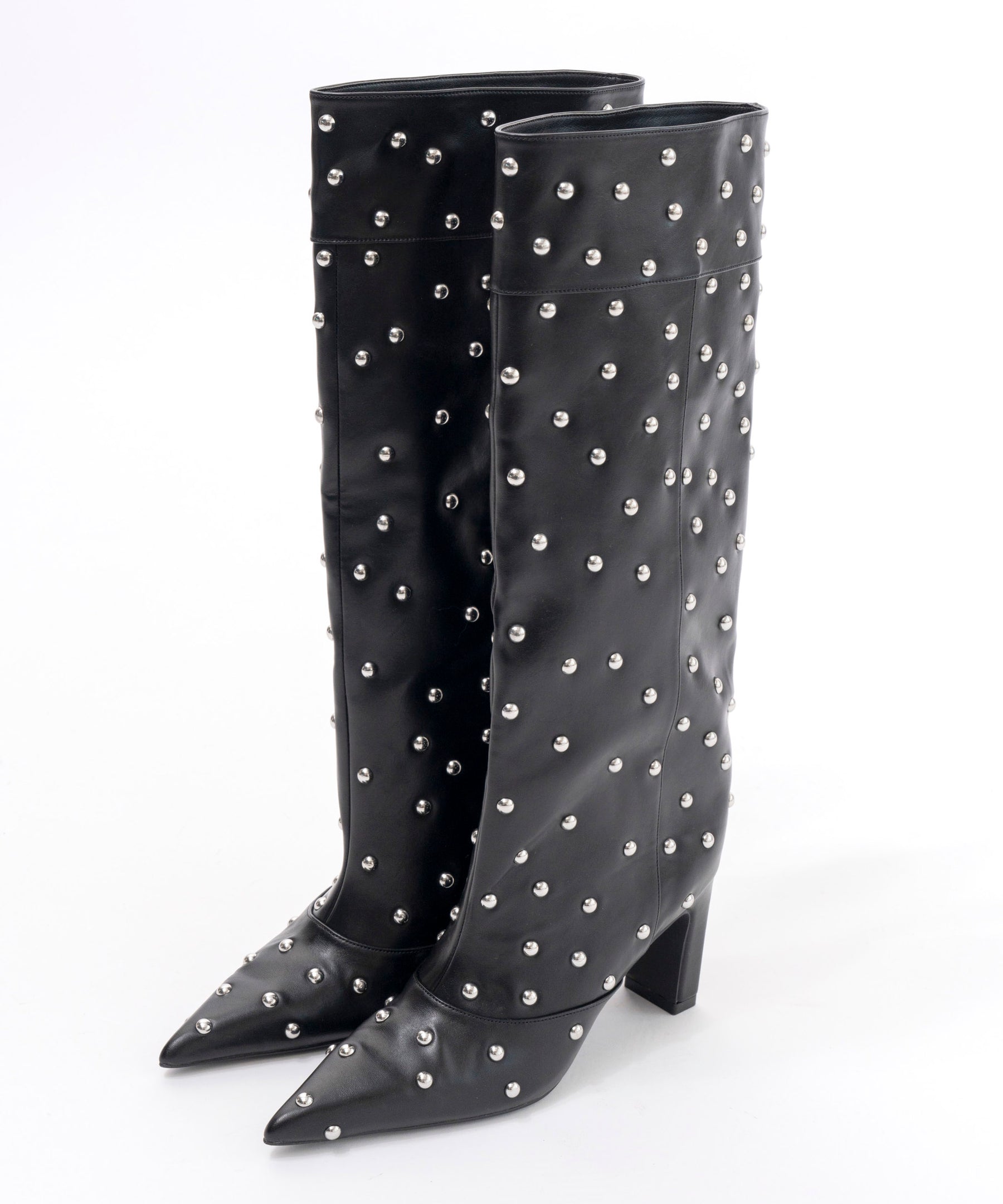 【PRE-ORDER】Studs Loose Long Boots