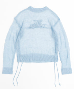 Bright Logo Sheer Knitwear