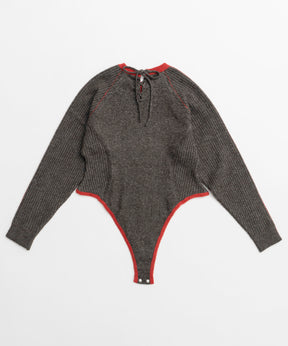 【24WINTER PRE-ORDER】Numbering Knit Body Suit