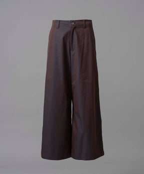 120/2/2 Suvin Cotton Gabardine Buggy Wide Pants