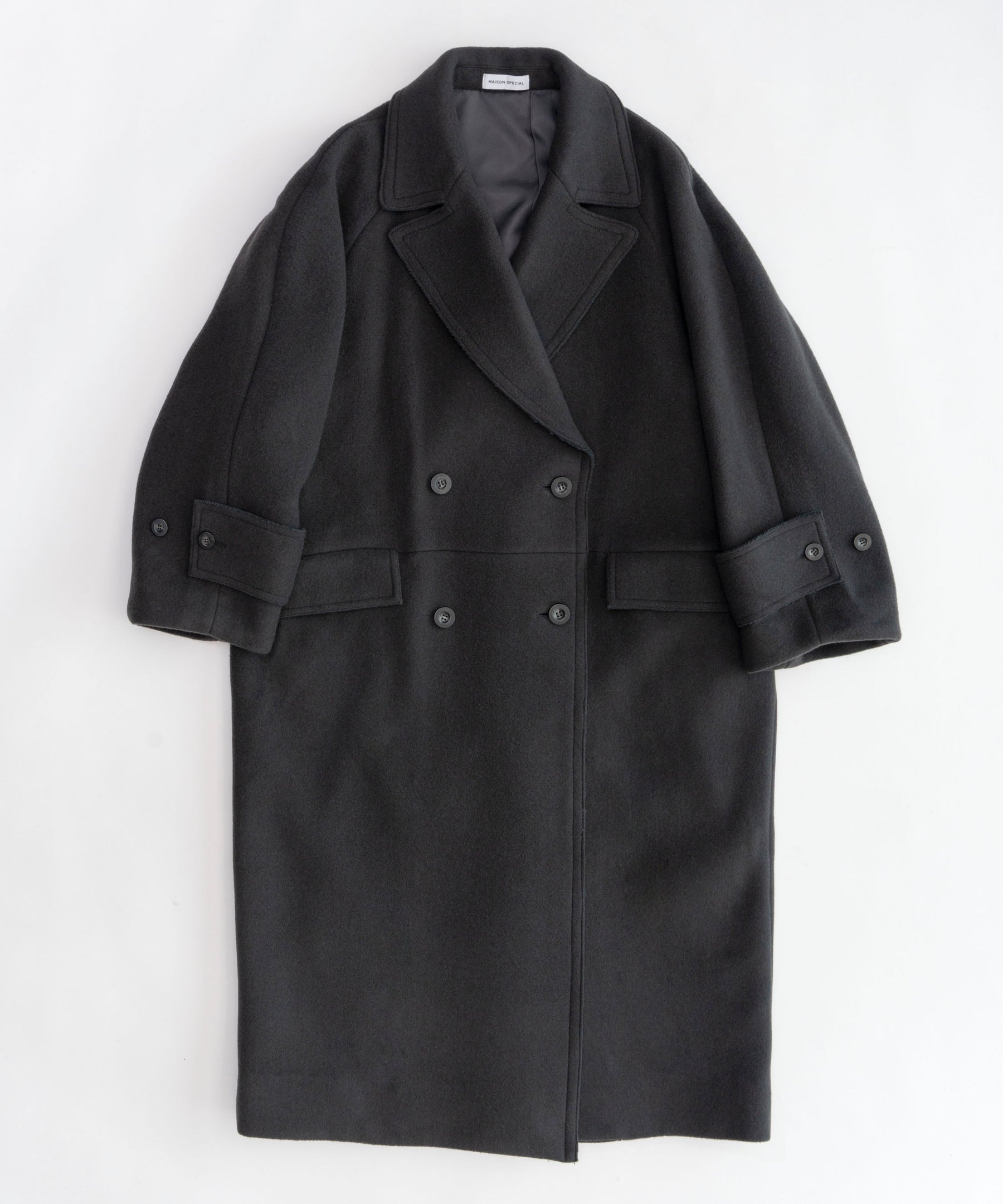 Super140 Melton Double Coat