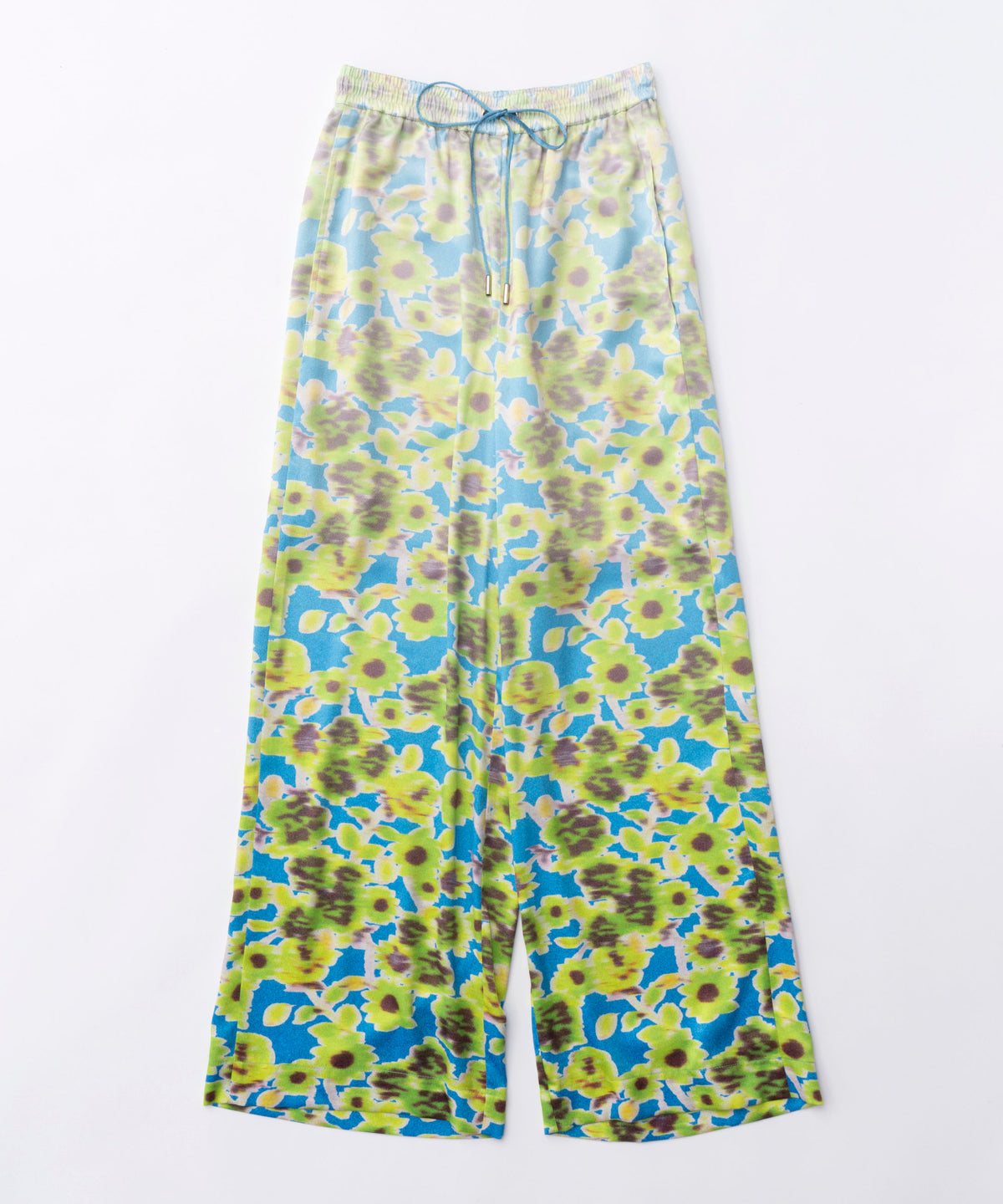 【SALE】Gradation Flower Pattern Easy Pants