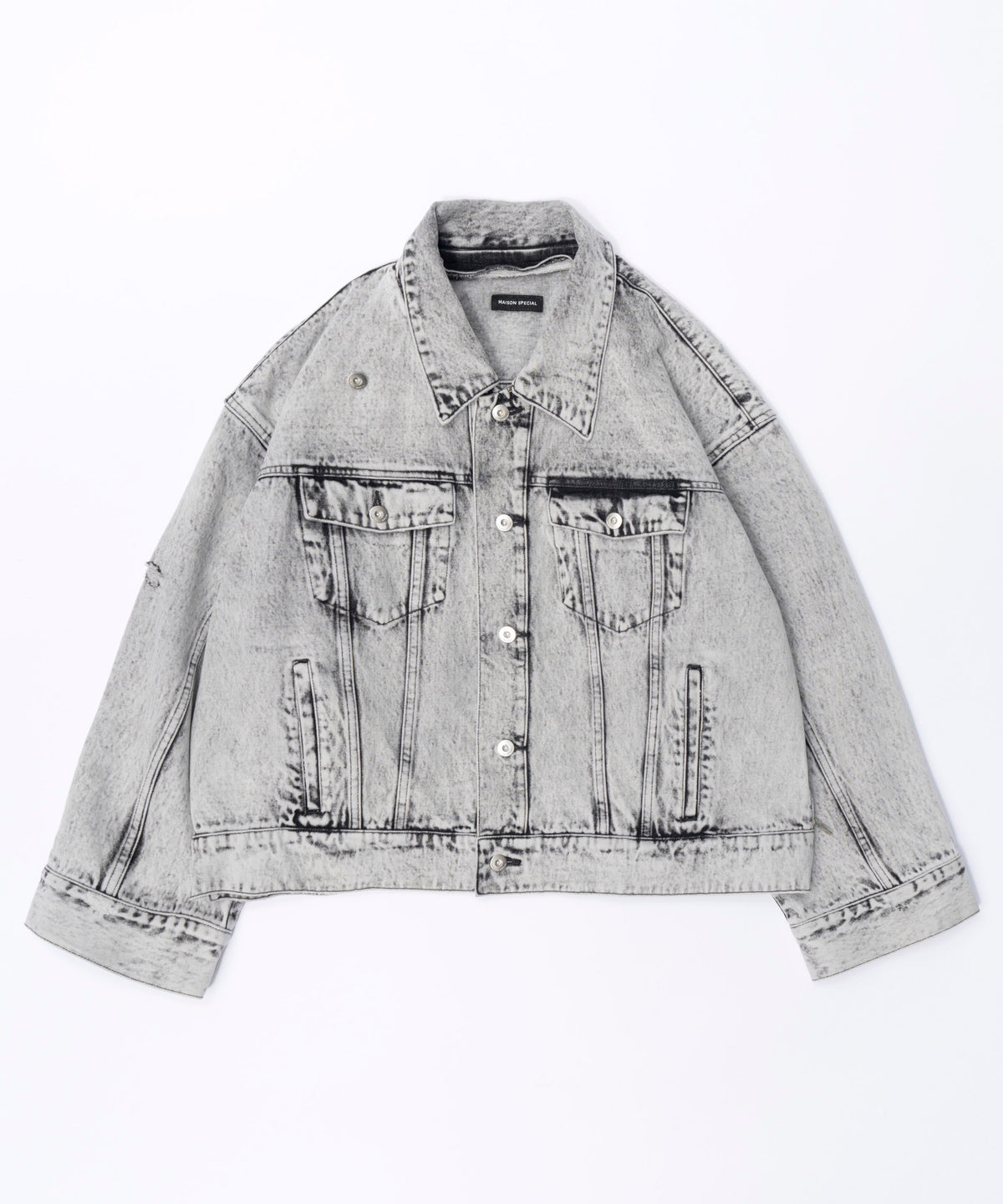 2way Oversizedd Denim Jacket