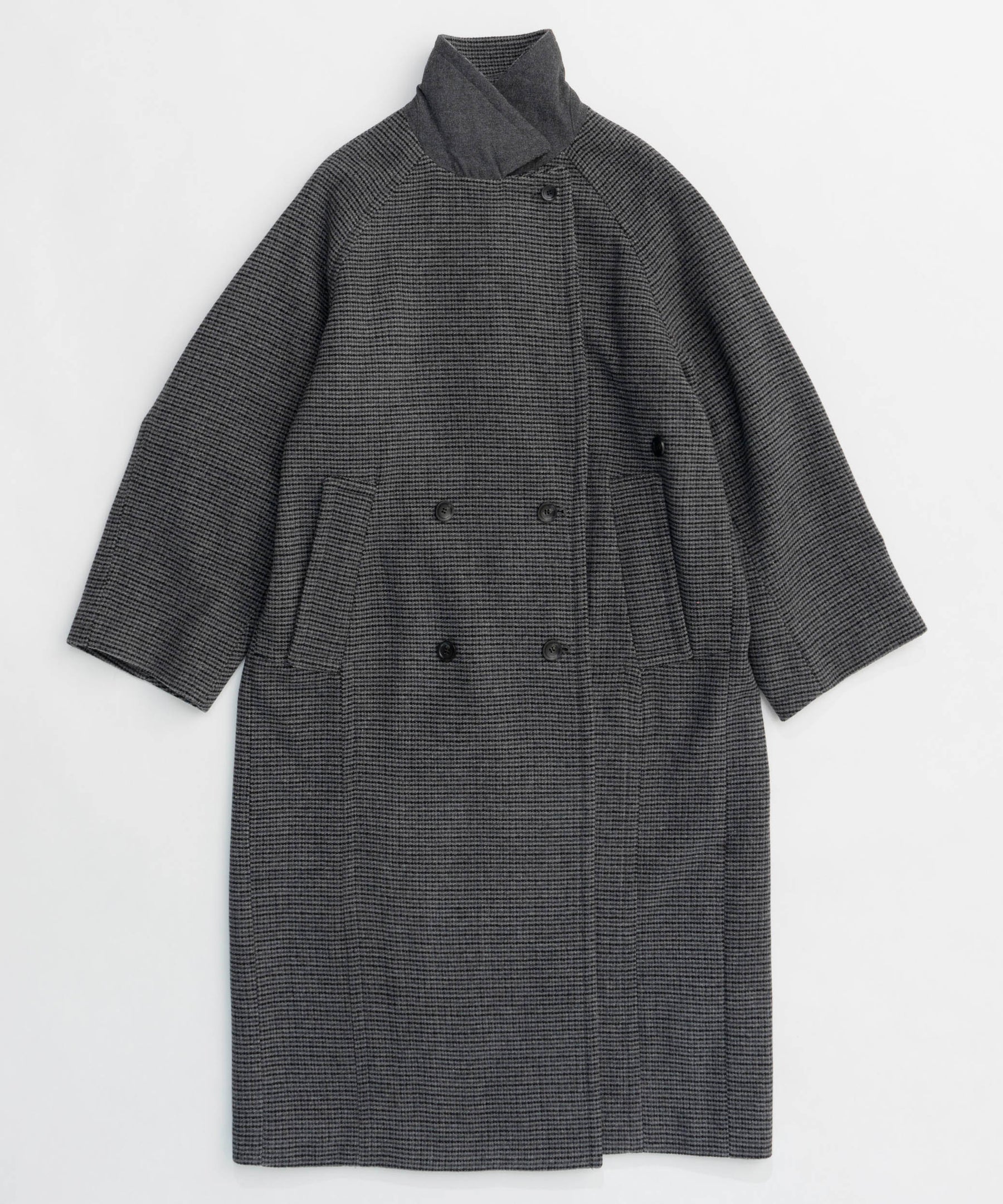 【24WINTER PRE-ORDER】Gun Club Plaid Long Coat