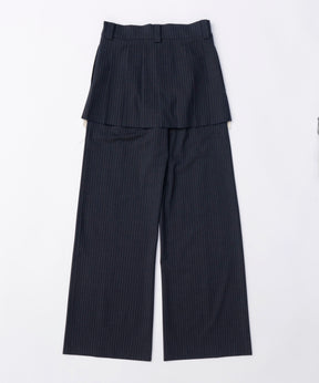 Box Pleated Skirt Pants