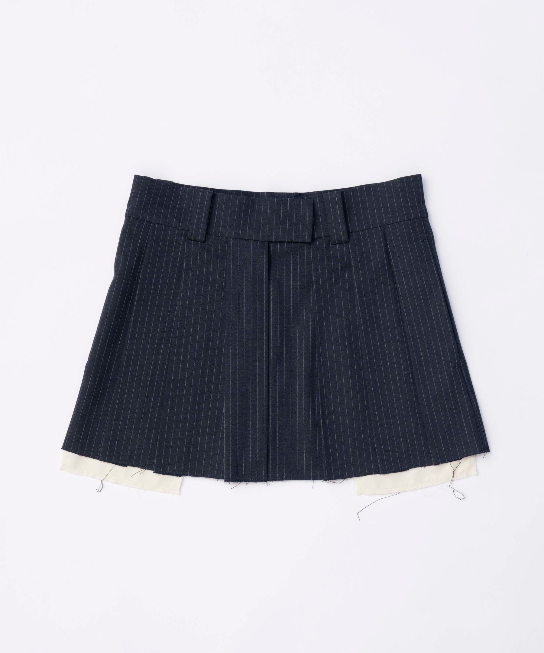 Box Pleated Skirt Pants