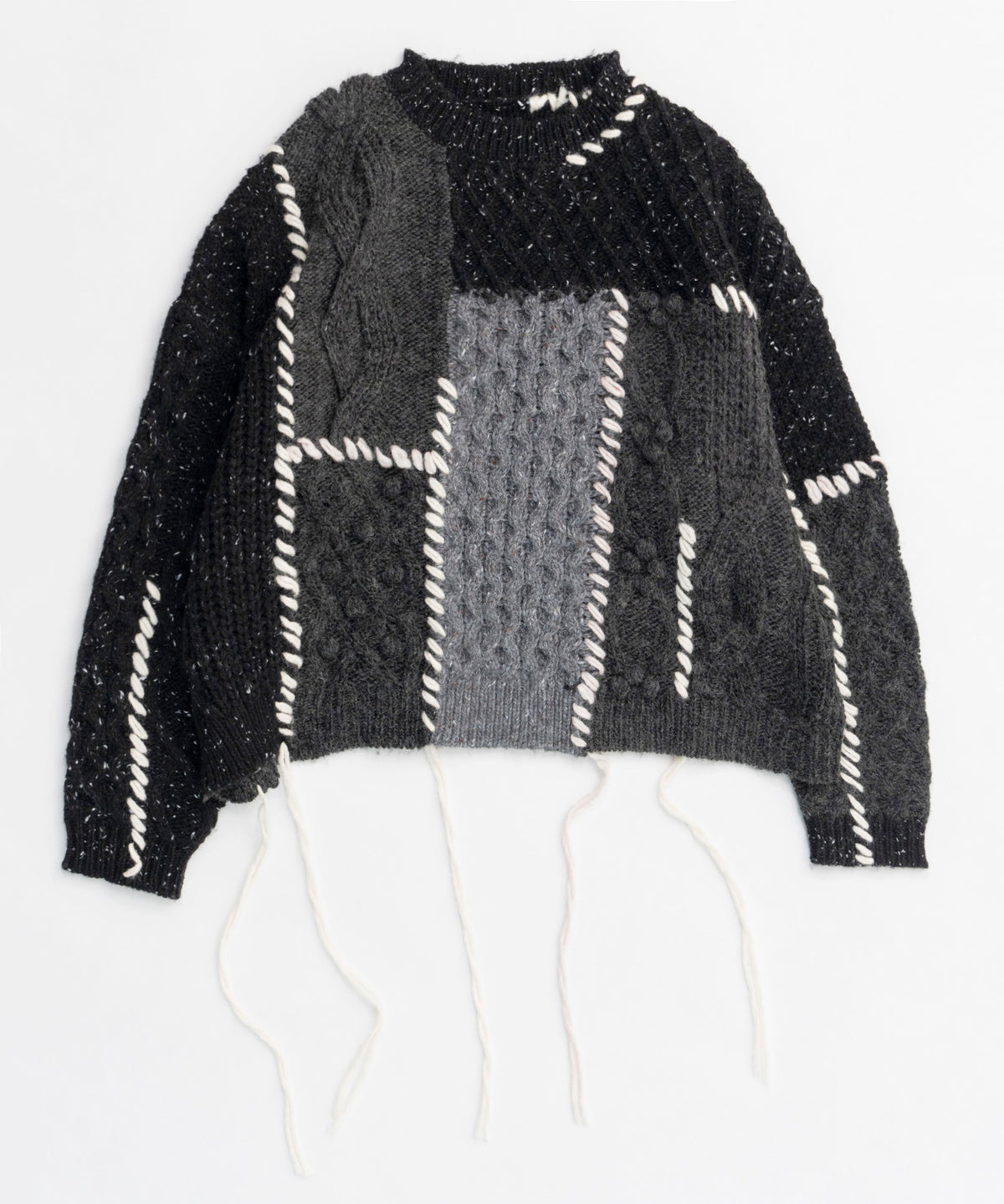 【24WINTER PRE-ORDER】Cable Knitting Stitch Knit Tops