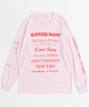 【PRE-ORDER】MAGAZINE HEADING Long Sleeve T-shirt