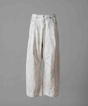 【PRE-ORDER】Three-Dimensional Cutting Denim Pants