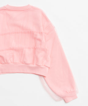 【PRE-ORDER】Tulle Layered Sweatshirt