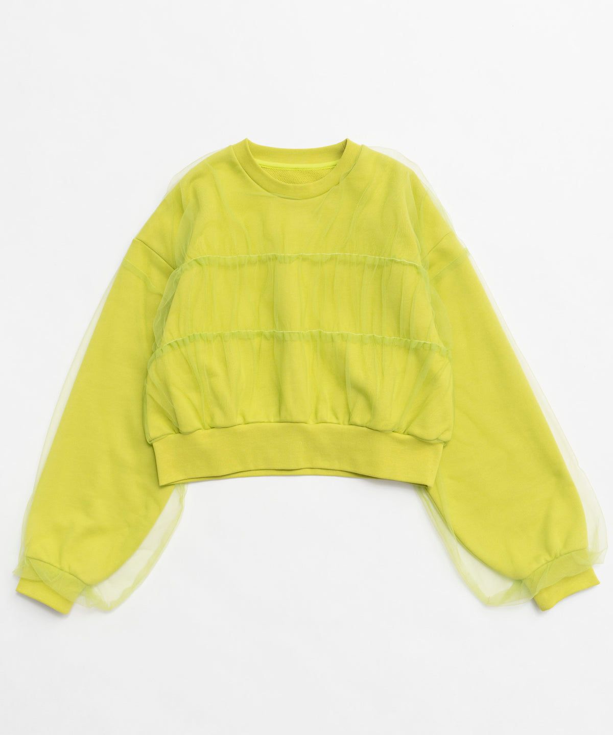 【PRE-ORDER】Tulle Layered Sweatshirt