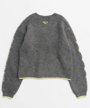 【PRE-ORDER】WELLBEING Logo Jacquard Knit Sweater