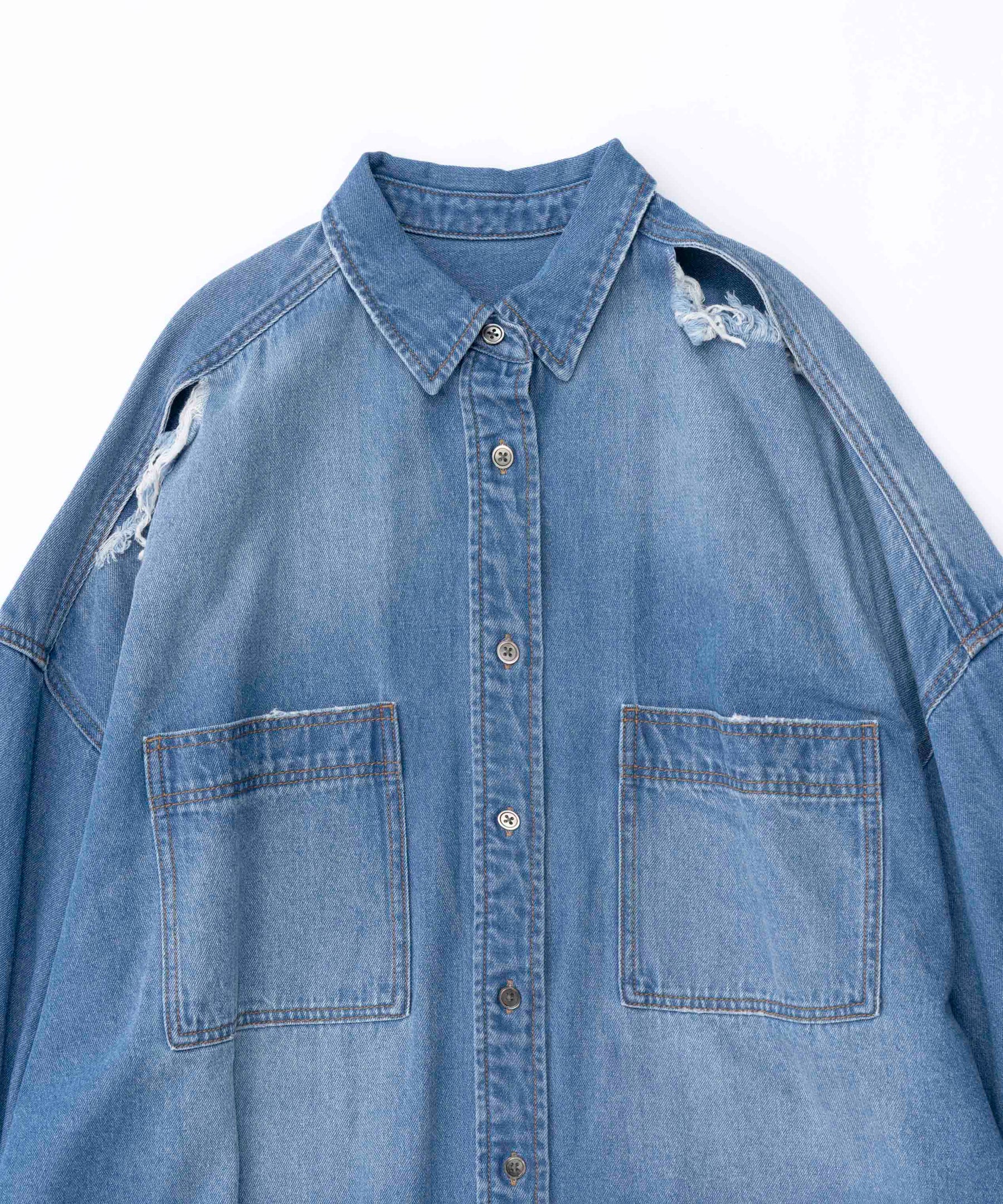 Denim Oversized Shirt