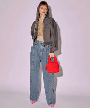 2way Waist Denim Pants