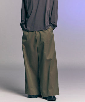 120/2/2 Suvin Cotton Gabardine Buggy Wide Pants