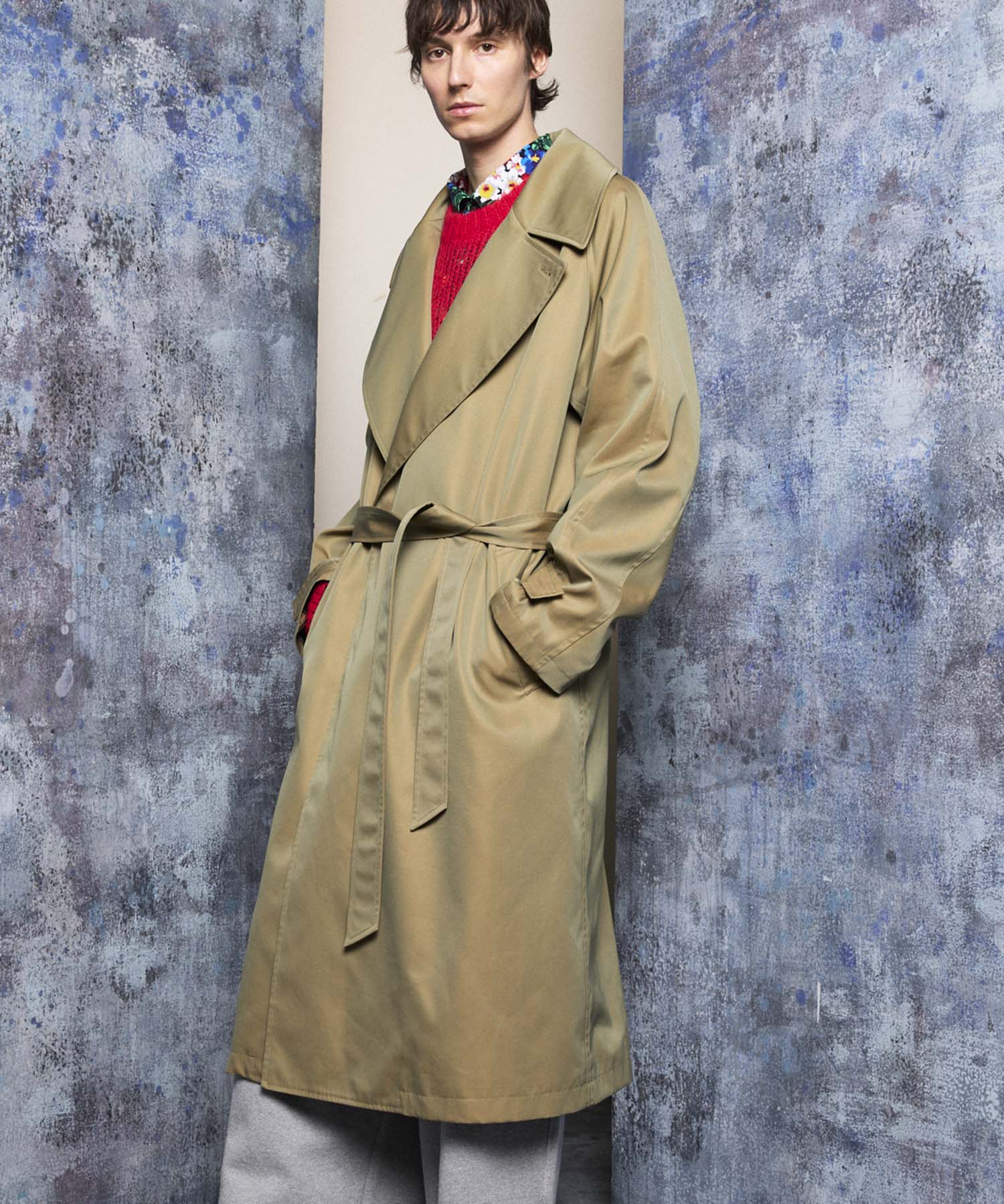 120/2/2 Suvin Cotton Gabardine Prime-Over Ulster Coat