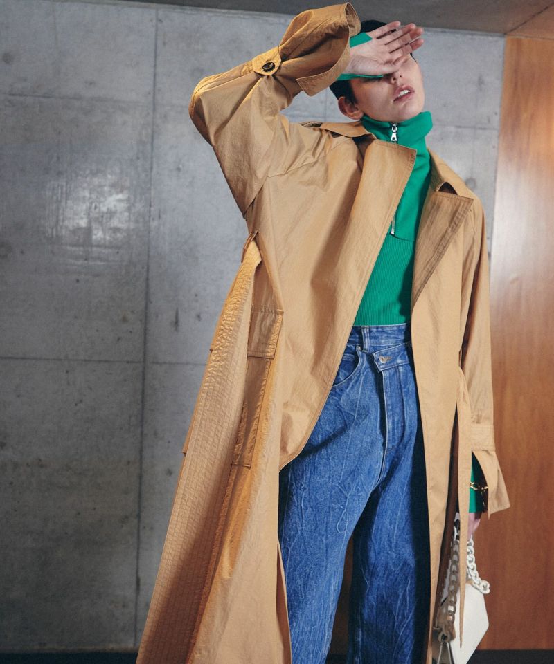 【SALE】Volume Over Trench Coat